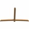 Ekena Millwork Bellingham Timber Gable Bracket, Western Red Cedar, 108"W x 68"H x 3 1/2"D x 5 1/2"F, 15/12 Pitch GBW108X68X0406BEL00SWR - alternate 4